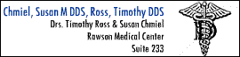 Chmiel, Susan M DDS, Ross, Timothy DDS