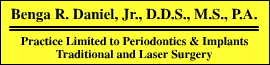 Daniel Benge R Jr DDS MSPA