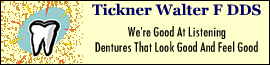Tickner Walter F DDS